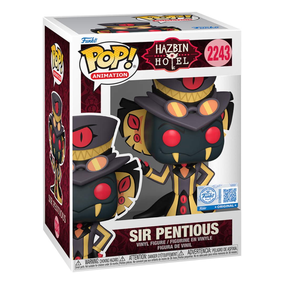 Sir Pentious Funko Pop Hazbin Hotel 2243 Specialty Series 3
