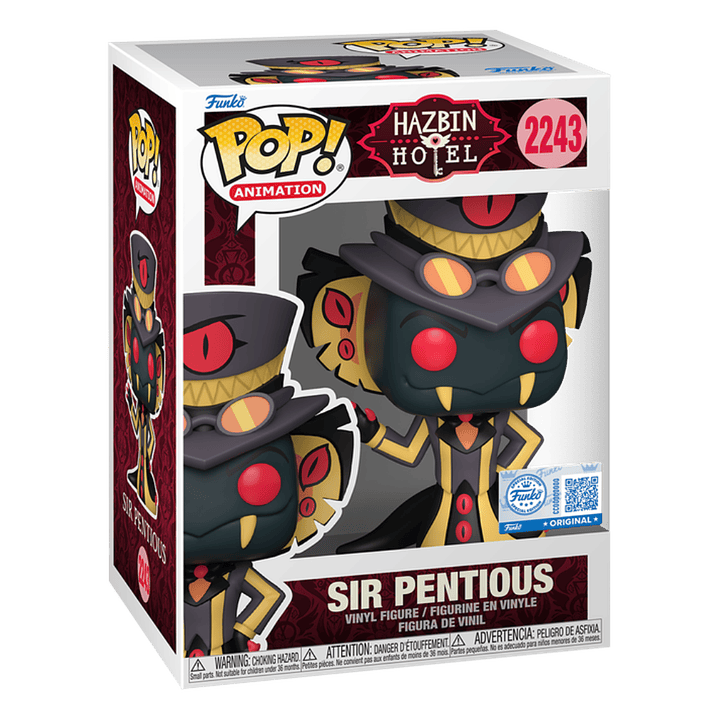 Sir Pentious Funko Pop Hazbin Hotel 2243 Specialty Series 3