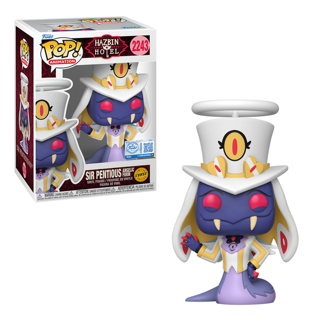 Sir Pentious Angelic Form Funko Pop Hazbin Hotel 2243 Specialty Series Chase 1