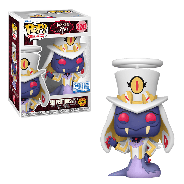 Sir Pentious Angelic Form Funko Pop Hazbin Hotel 2243 Specialty Series Chase 1