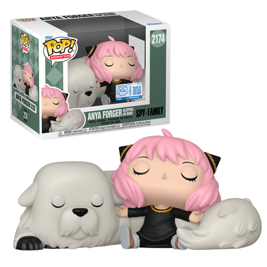 Anya Forger Sleeping On Bond Funko Pop Spy X Family 2174 Amazon 1