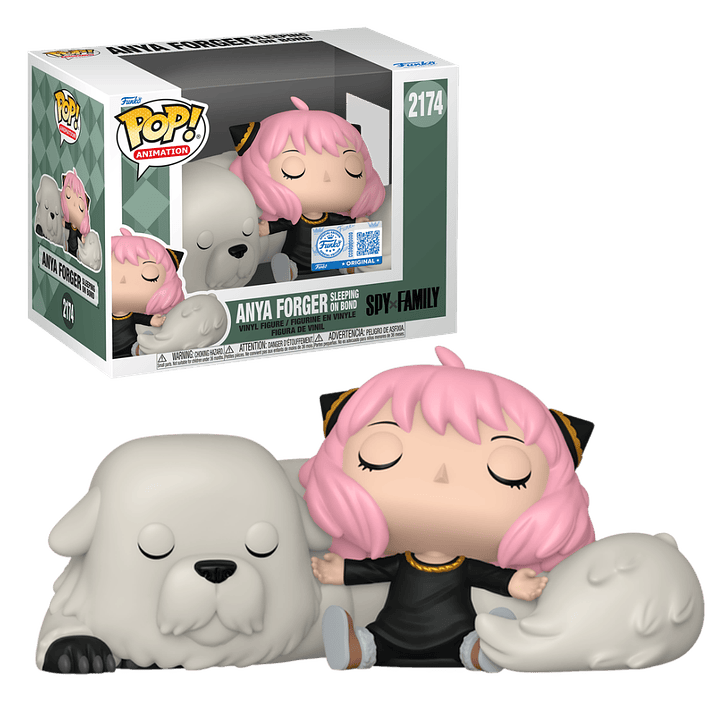 Anya Forger Sleeping On Bond Funko Pop Spy X Family 2174 Amazon 1