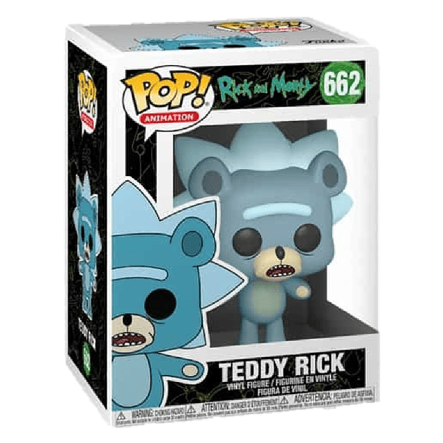 Teddy Rick Funko Pop Rick And Morty 662