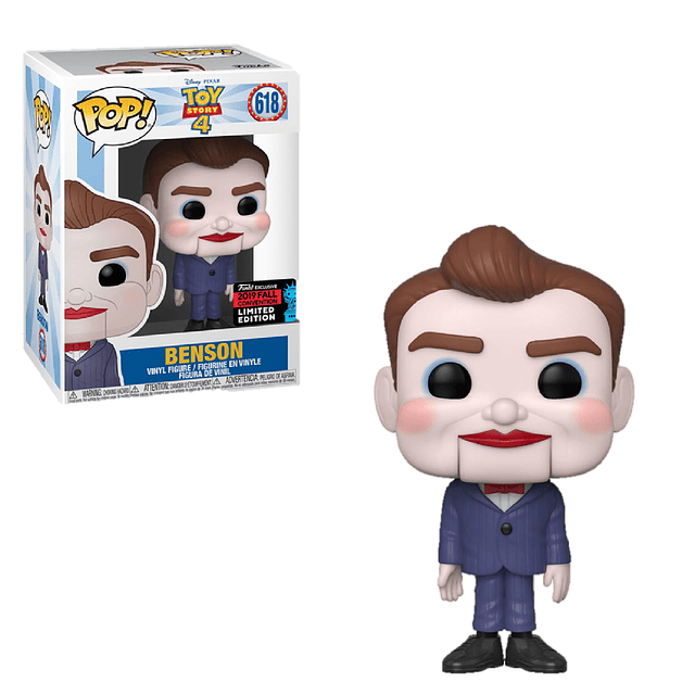 Benson Funko Pop Toy Story 618 NYCC2019