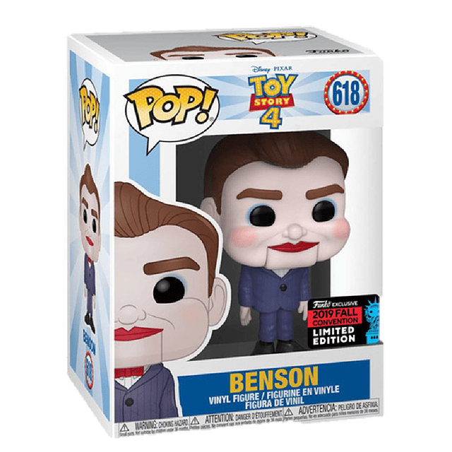 Benson Funko Pop Toy Story 618 NYCC2019