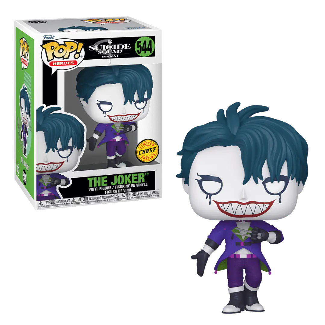 The Joker Funko Pop Suicide Squad Isekai 544 Chase 1
