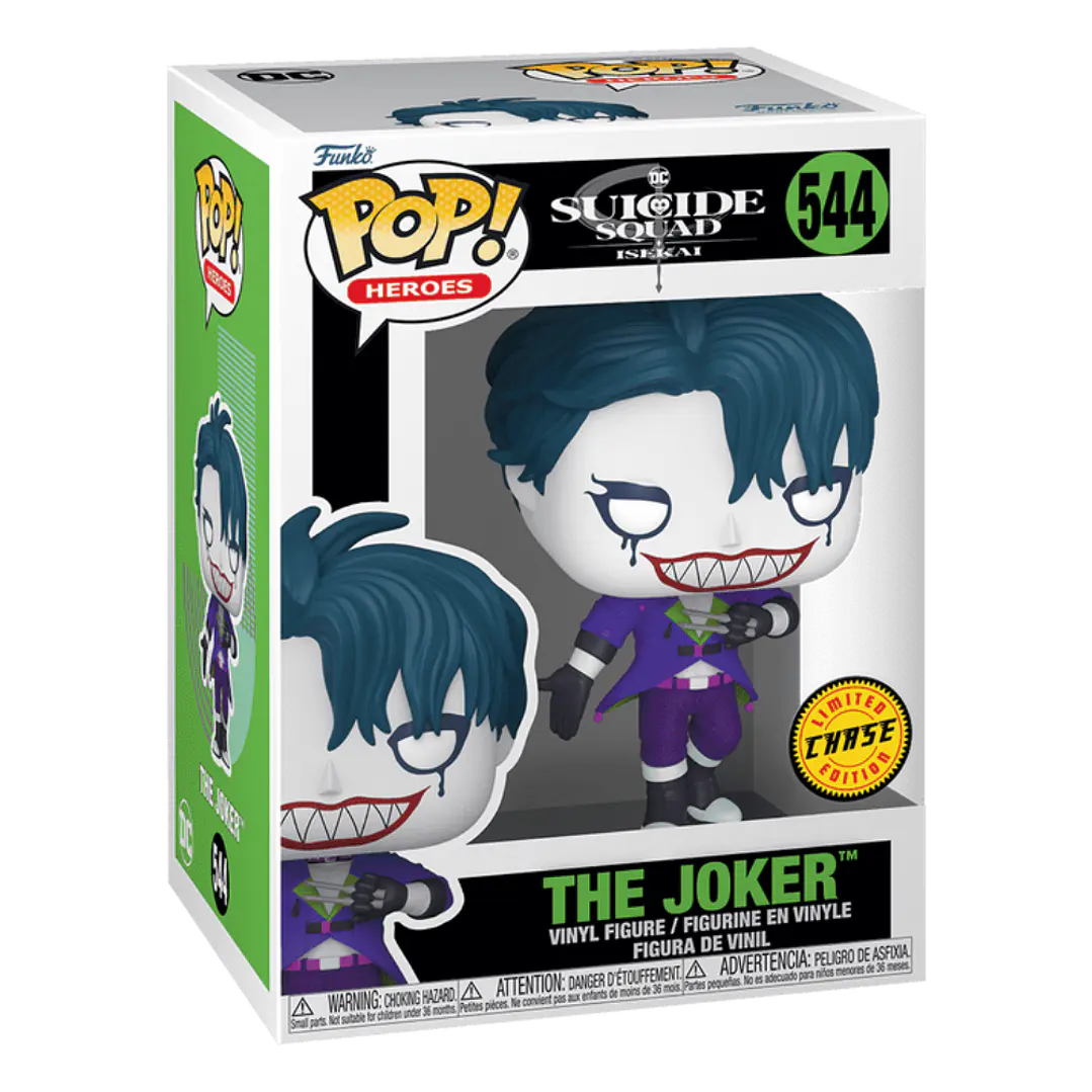 The Joker Funko Pop Suicide Squad Isekai 544 Chase 3
