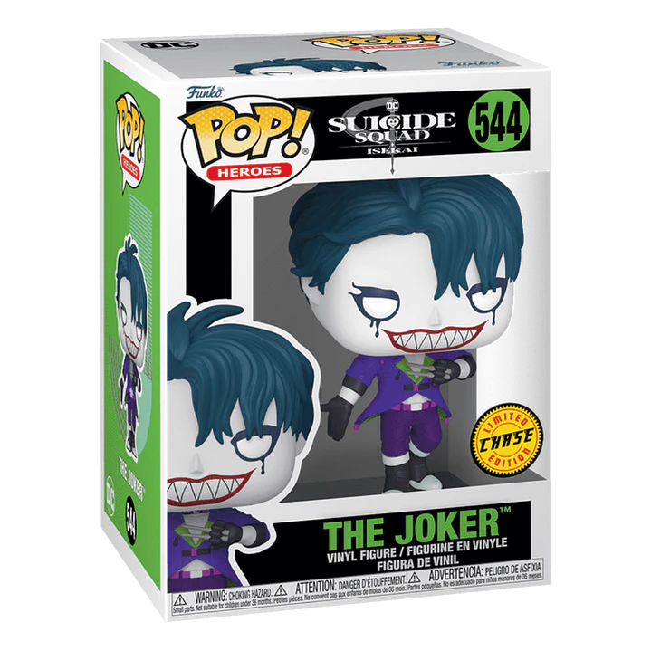 The Joker Funko Pop Suicide Squad Isekai 544 Chase 3