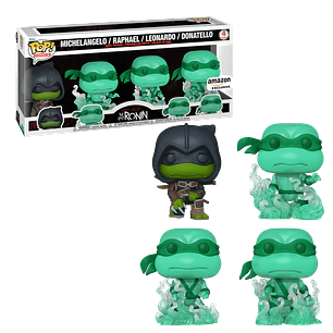 The Last Ronin Funko Pop Teenage Mutant Ninja Turtles 4 Pack Amazon
