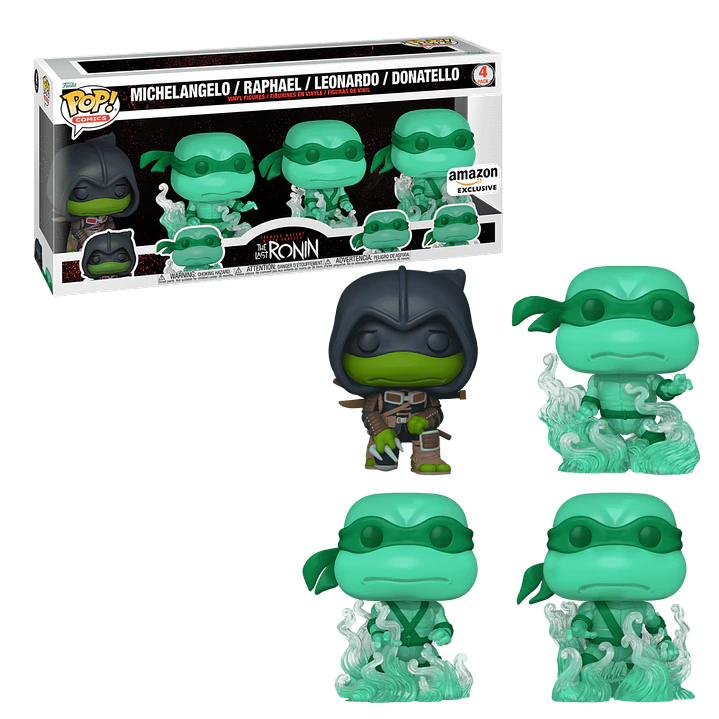 The Last Ronin Funko Pop Teenage Mutant Ninja Turtles 4 Pack Amazon 1