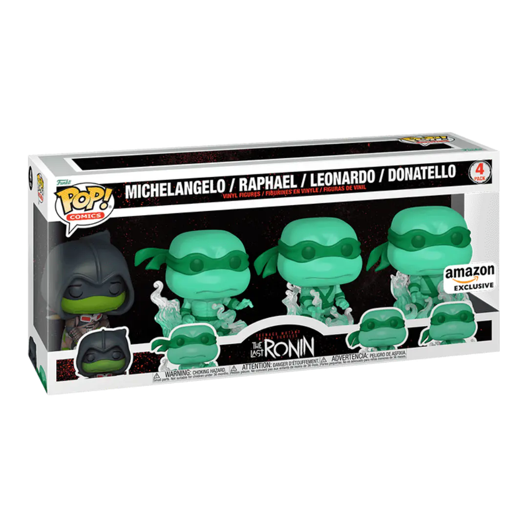 The Last Ronin Funko Pop Teenage Mutant Ninja Turtles 4 Pack Amazon 3