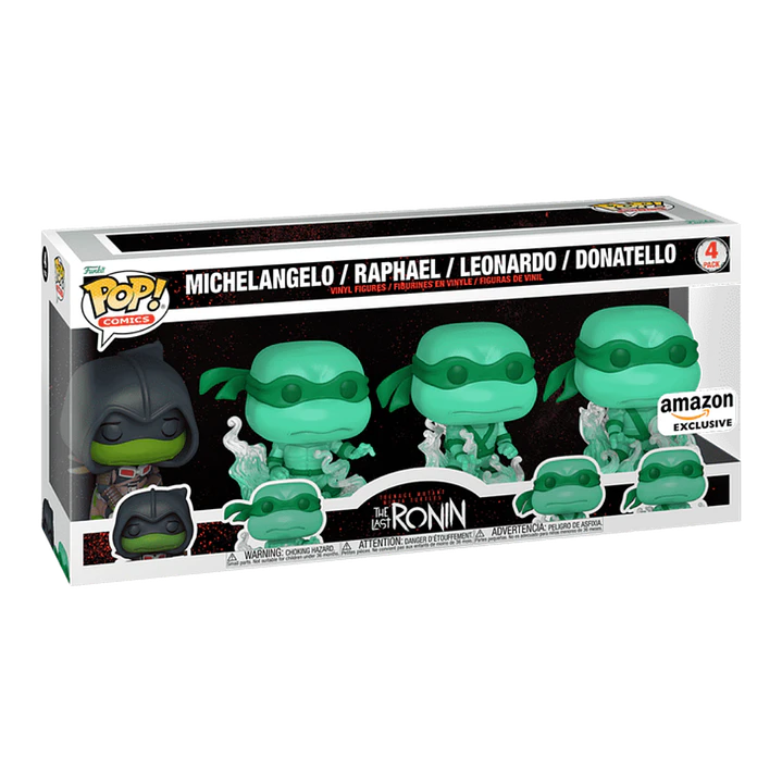 The Last Ronin Funko Pop Teenage Mutant Ninja Turtles 4 Pack Amazon 3
