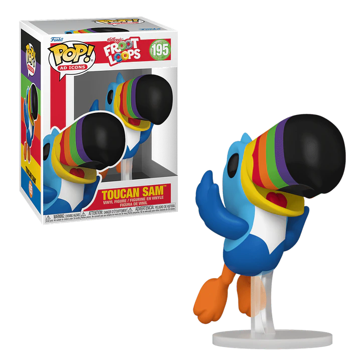 Toucan Sam Funko Pop Froot Loops Kelloggs 195 1
