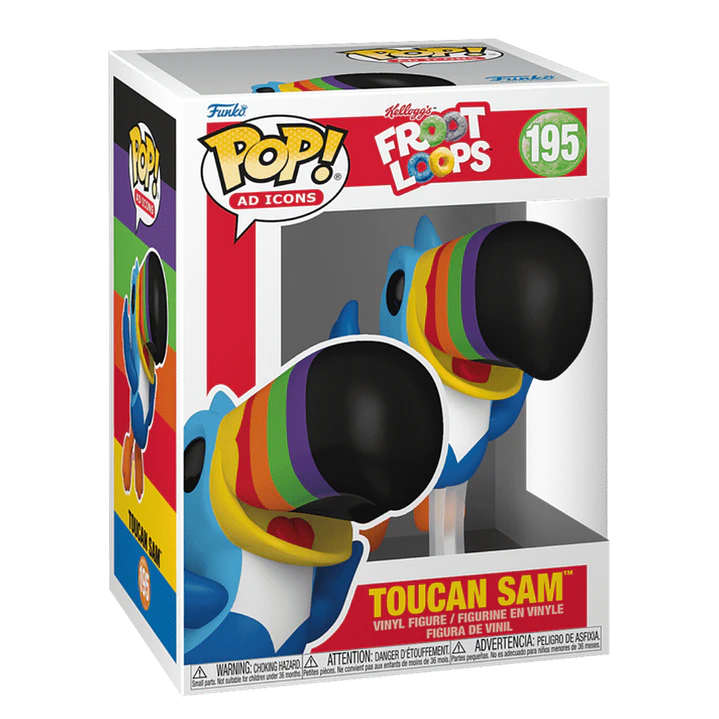 Toucan Sam Funko Pop Froot Loops Kelloggs 195 3