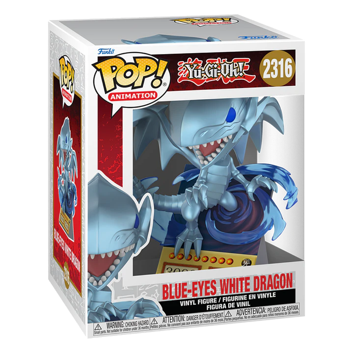 Blue Eyes White Dragon Funko Pop Yu-Gi-Oh! 2316 3