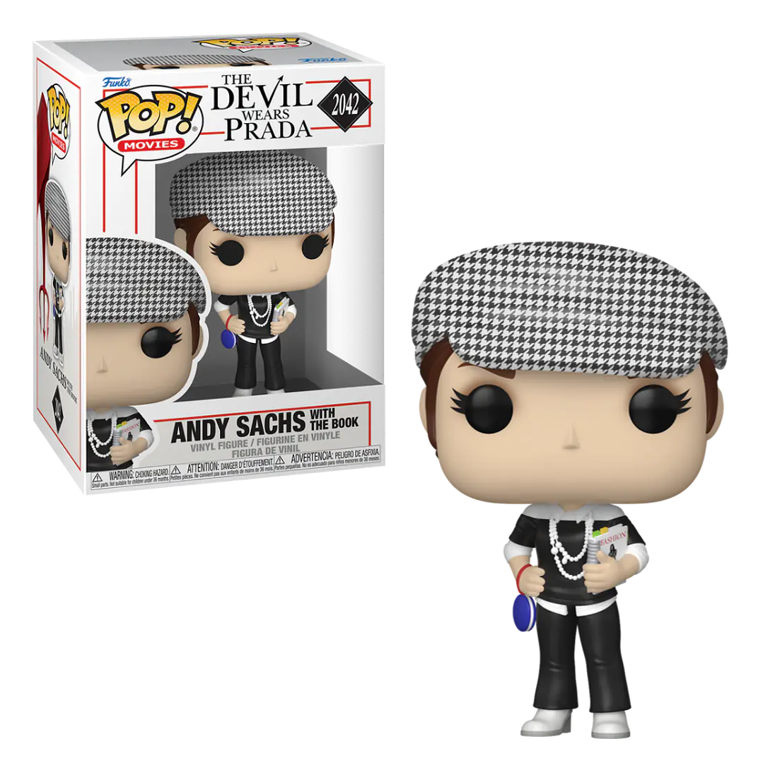 Andy Sachs With The Book Funko Pop The Devil Wears Prada 2042 1