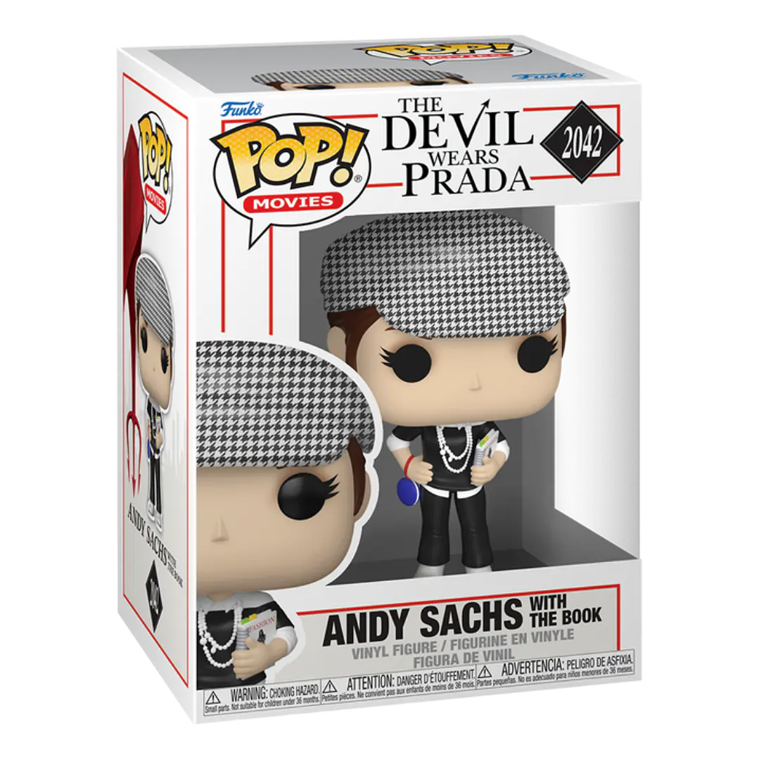 Andy Sachs With The Book Funko Pop The Devil Wears Prada 2042 3
