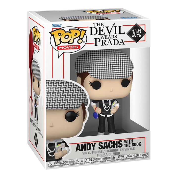 Andy Sachs With The Book Funko Pop The Devil Wears Prada 2042 3
