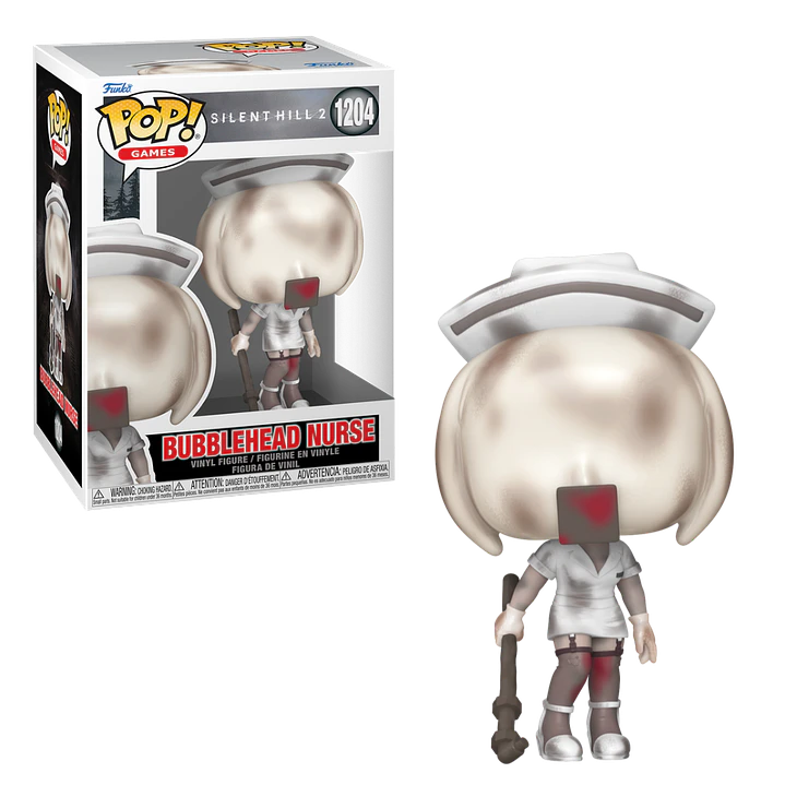 Bubblehead Nurse Funko Pop Silent Hill 2 1204 1