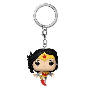 Wonder Woman Llavero Funko Pop DC Comics