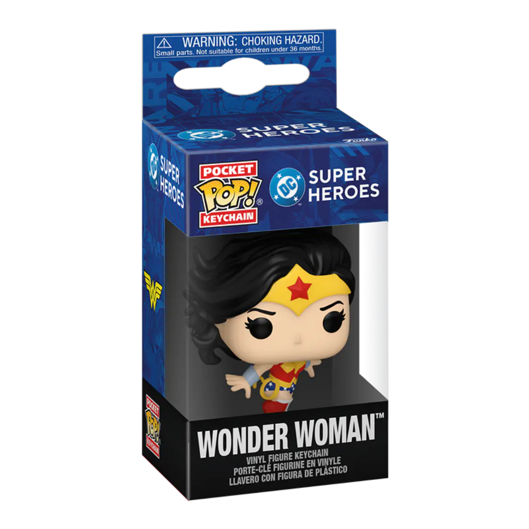 Wonder Woman Llavero Funko Pop DC Comics 3