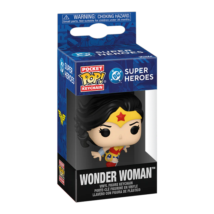 Wonder Woman Llavero Funko Pop DC Comics 3