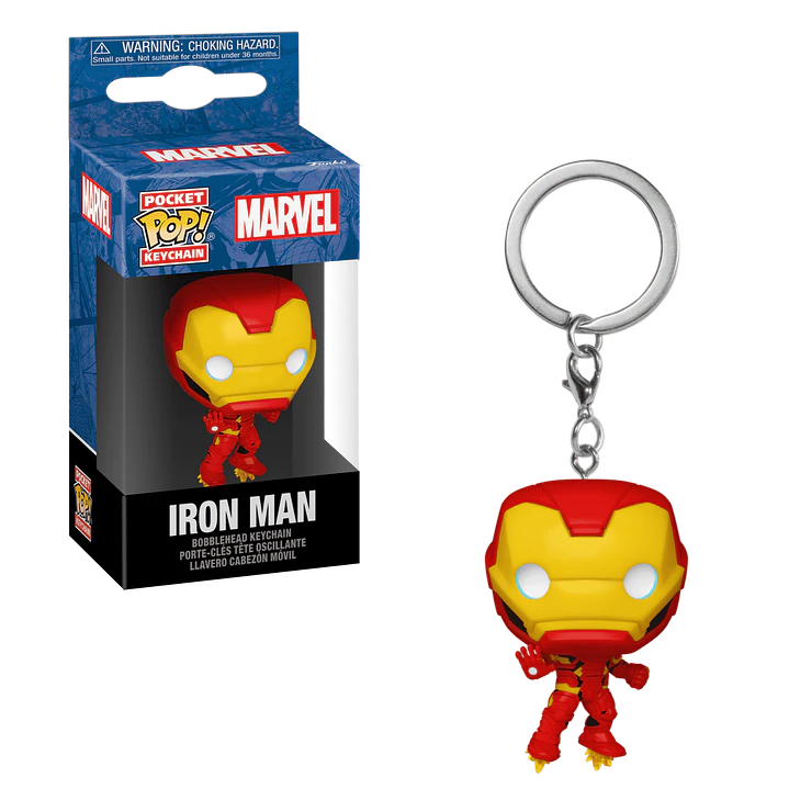 Iron Man Llavero Funko Pop Marvel 1