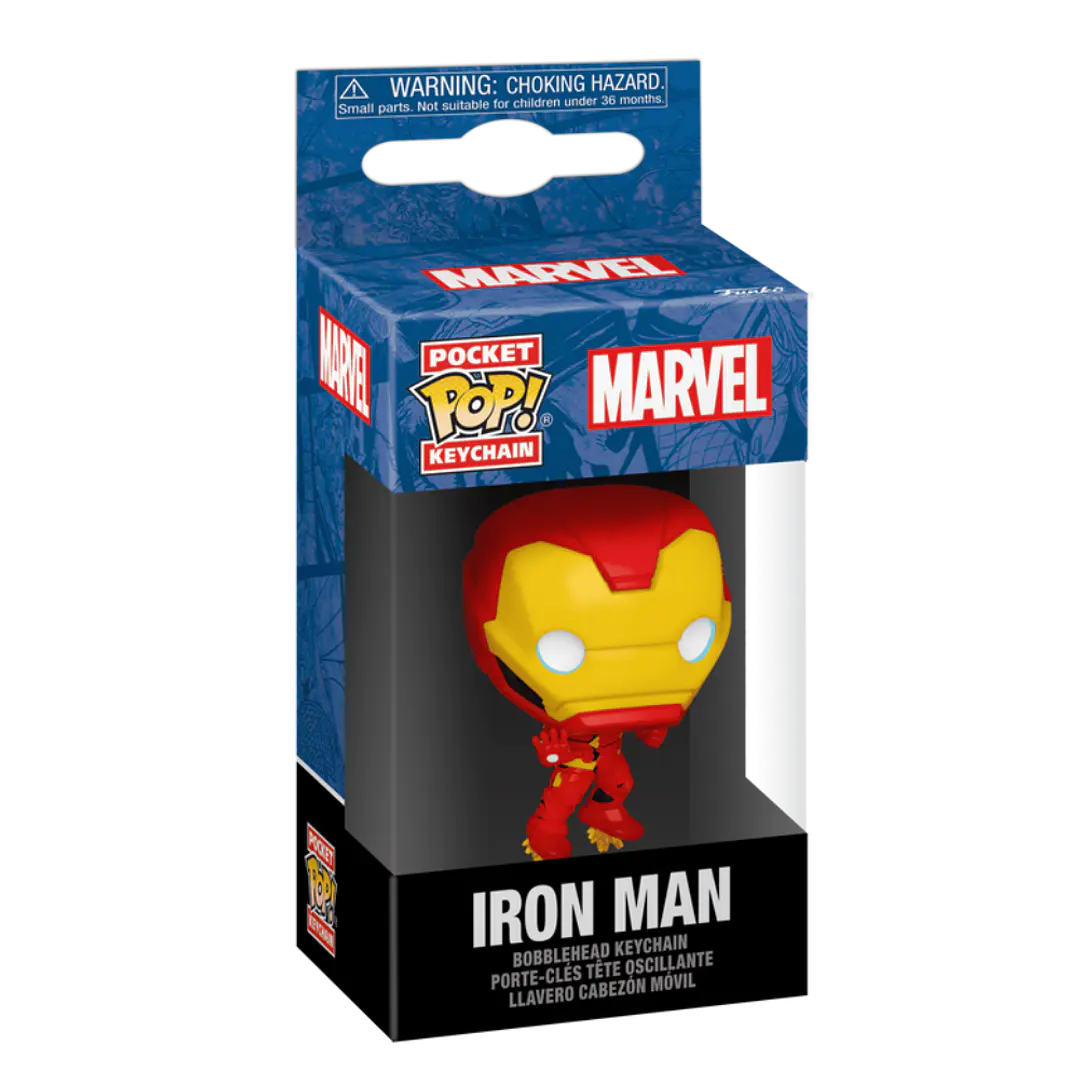 Iron Man Llavero Funko Pop Marvel 3