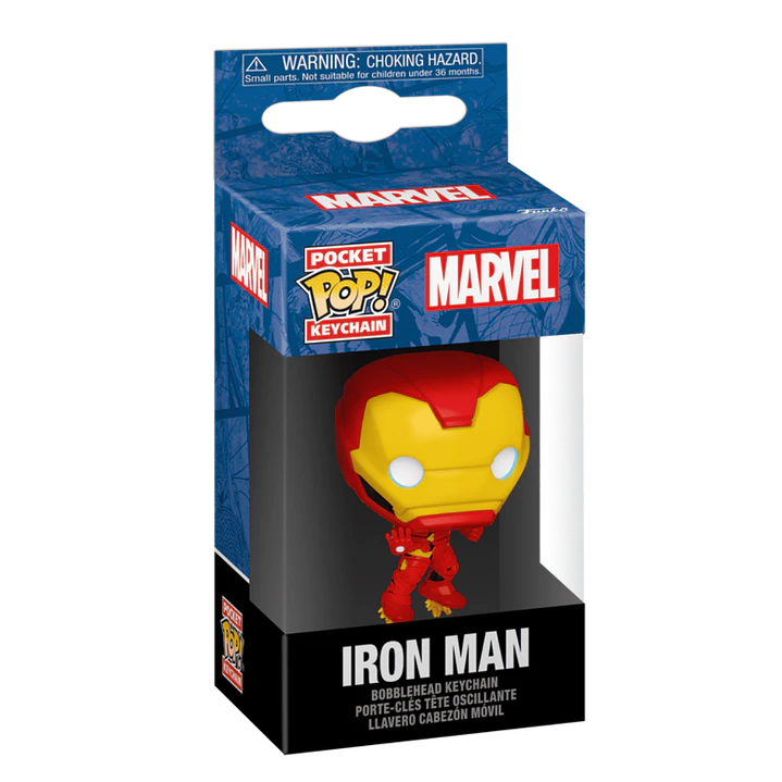 Iron Man Llavero Funko Pop Marvel 3