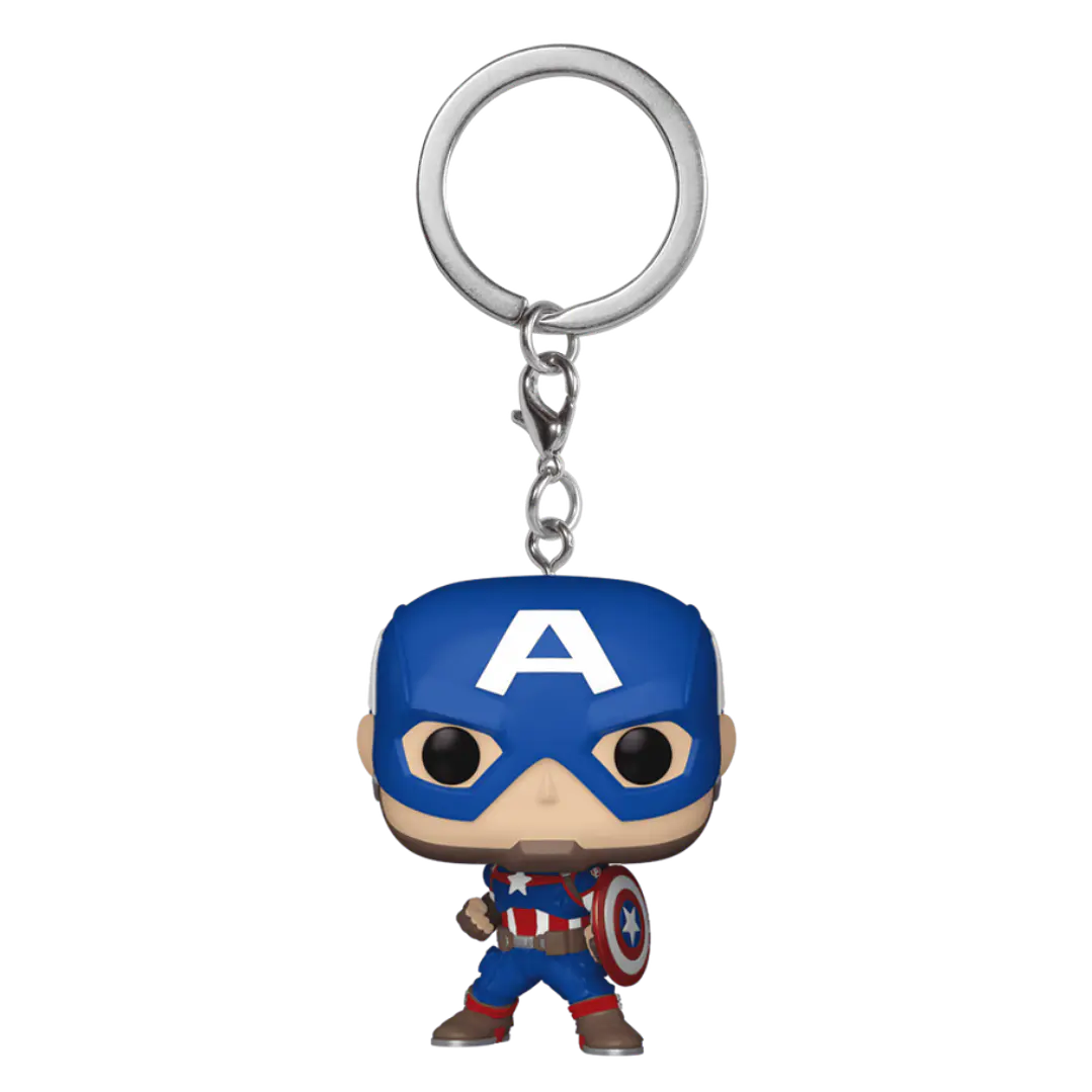 Captain America Llavero Funko Pop Marvel 2
