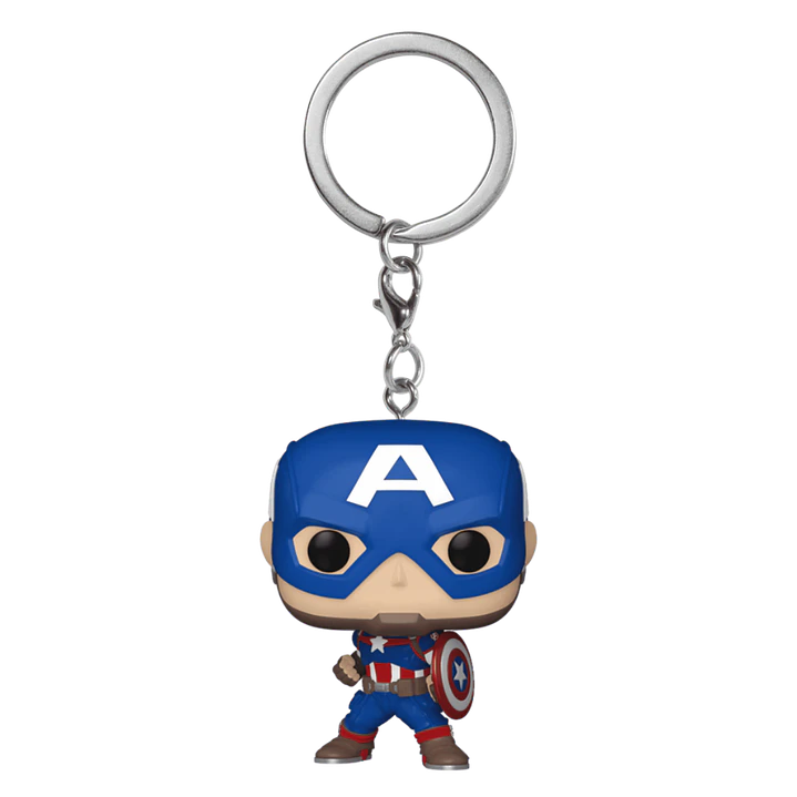 Captain America Llavero Funko Pop Marvel 2
