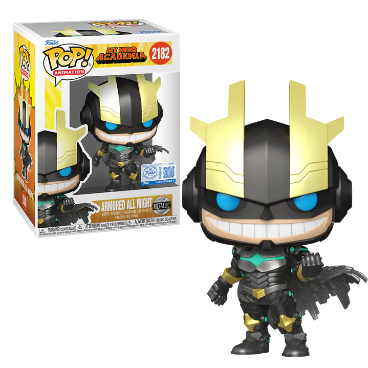 Armored All Might Funko Pop My Hero Academia 2182 Gamestop 1