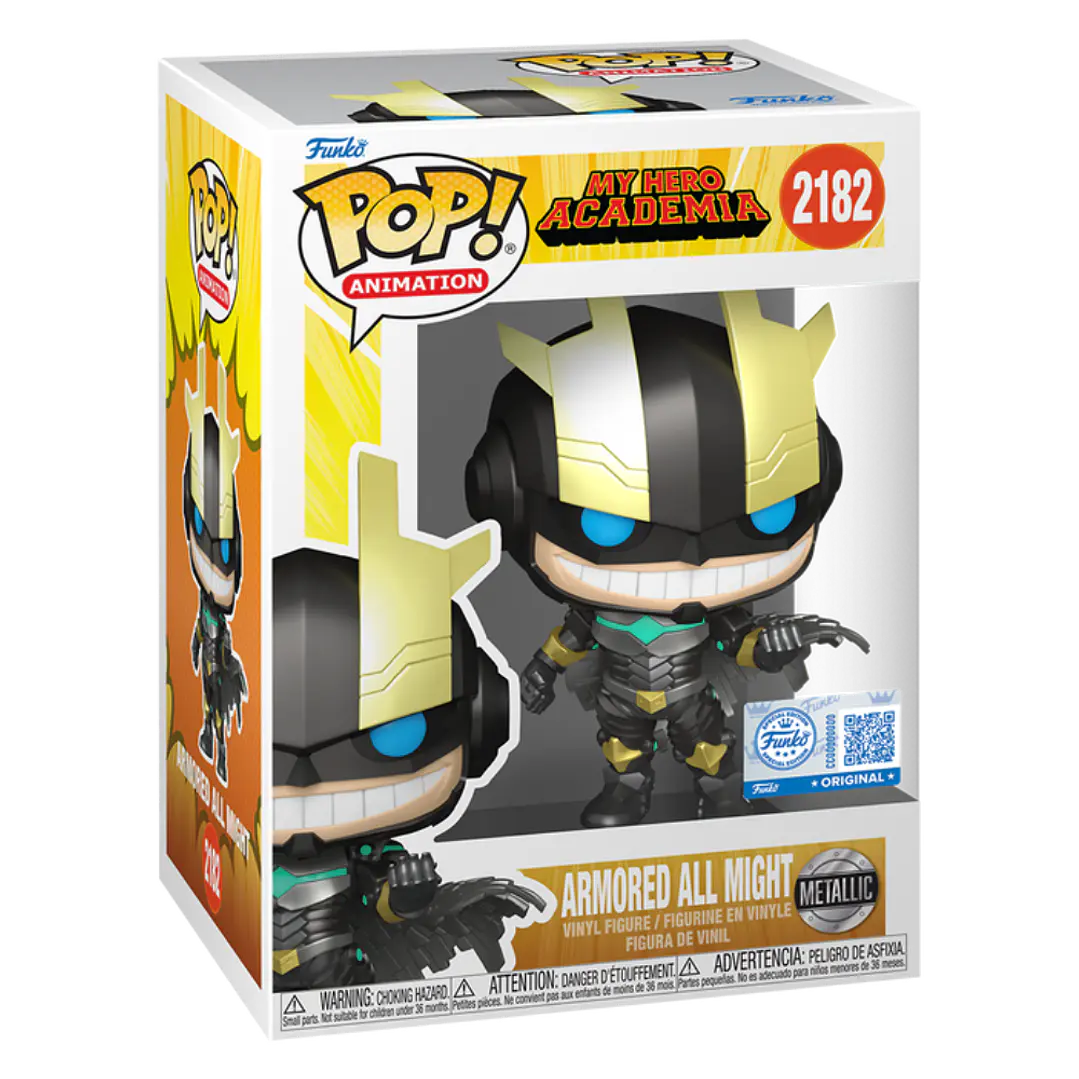 Armored All Might Funko Pop My Hero Academia 2182 Gamestop 3
