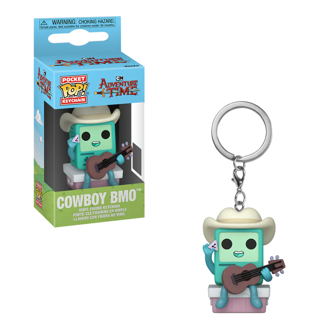 Cowboy BMO Llavero Funko Pop Adventure Time Hot Topic 1