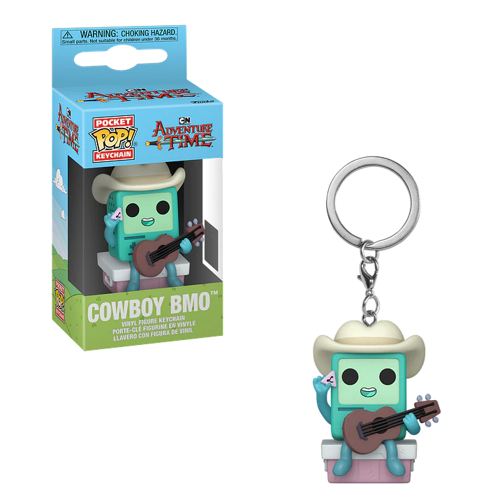 Cowboy BMO Llavero Funko Pop Adventure Time Hot Topic 1