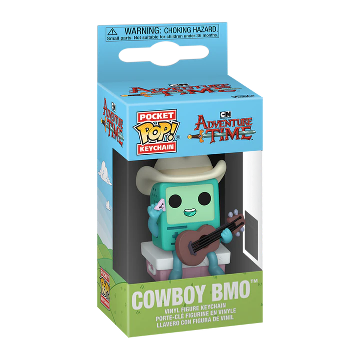 Cowboy BMO Llavero Funko Pop Adventure Time Hot Topic 3
