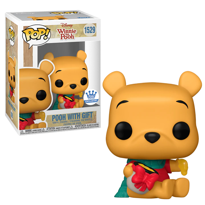 Pooh With Gift Funko Pop Disney 1529 Funko Shop 1