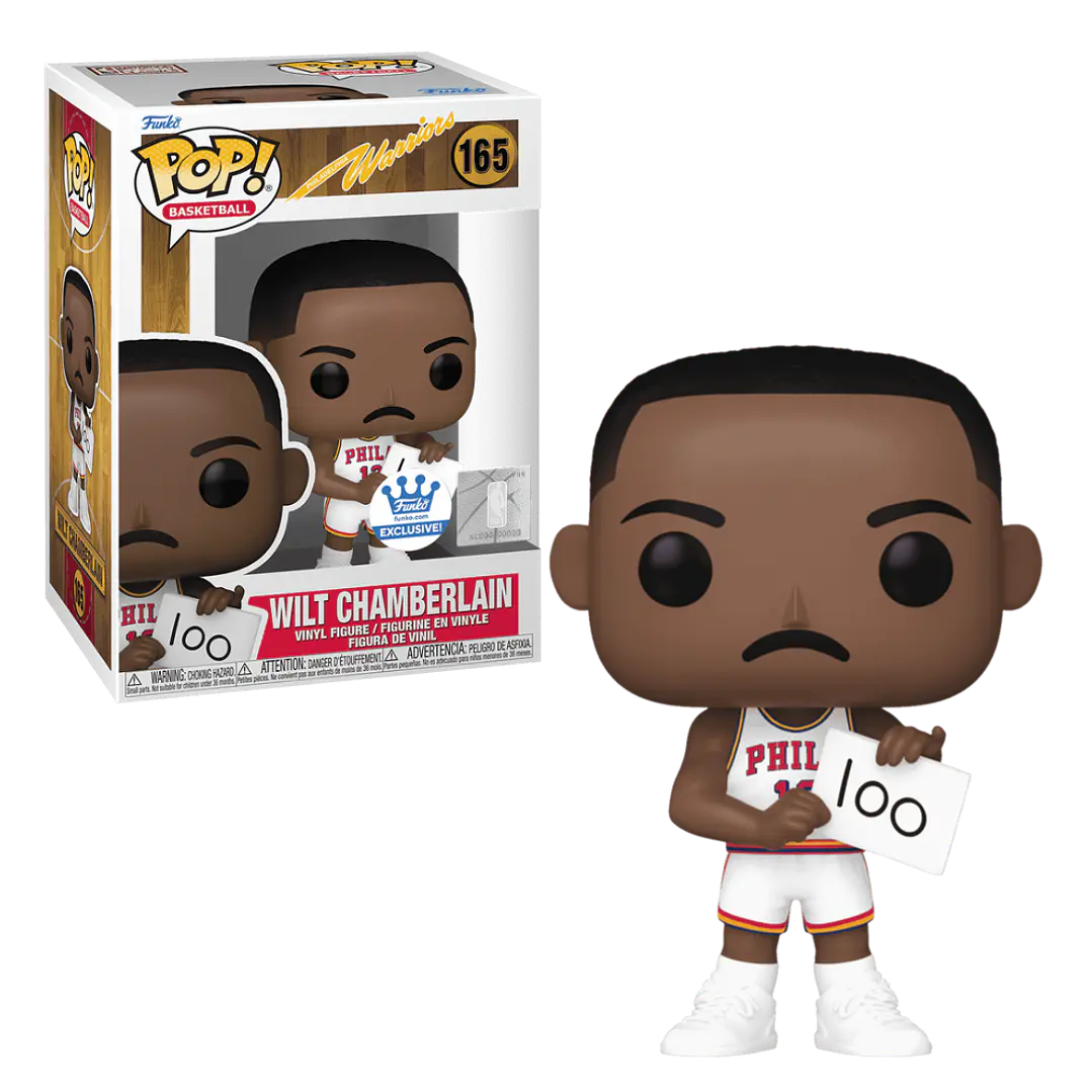 Wilt Chamberlain Funko Pop Philadelphhia Warriors 165 Funko Shop 1