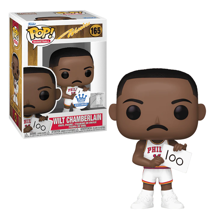 Wilt Chamberlain Funko Pop Philadelphhia Warriors 165 Funko Shop 1