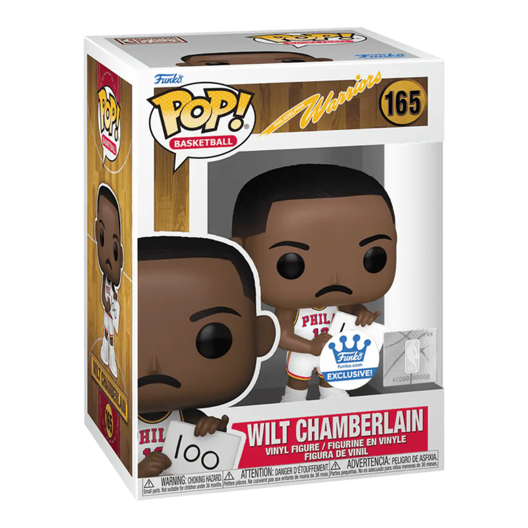Wilt Chamberlain Funko Pop Philadelphhia Warriors 165 Funko Shop 3