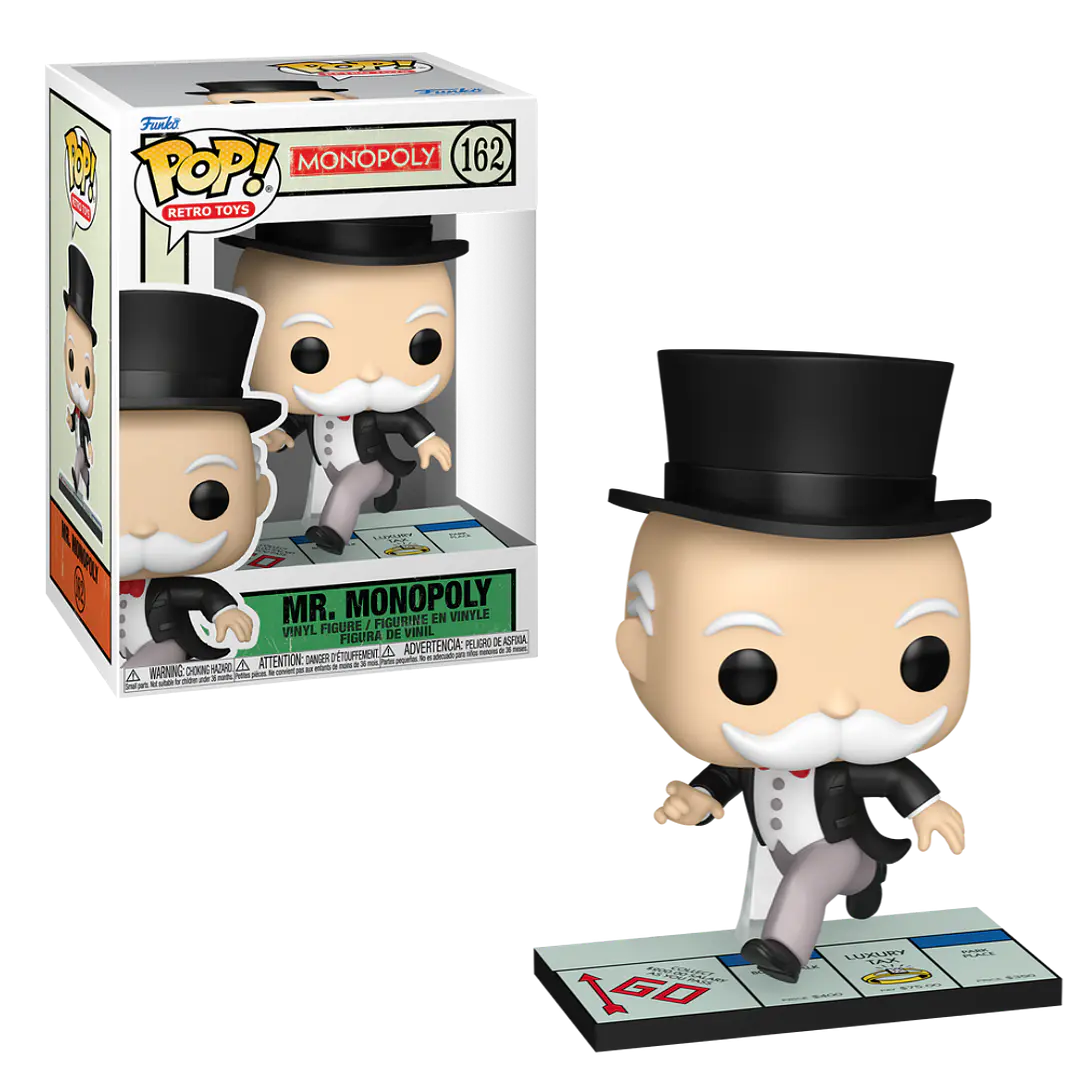 Mr Monopoly Funko Pop Monopoly 162 1