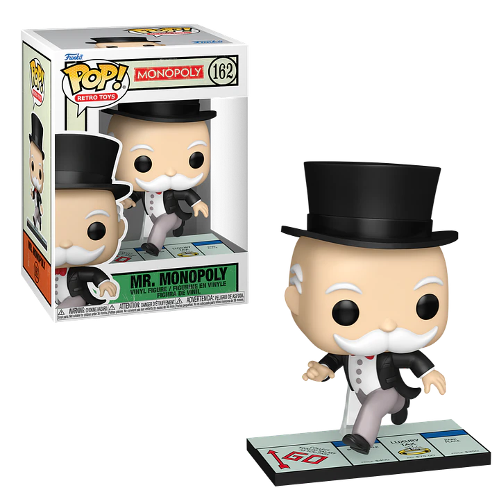 Mr Monopoly Funko Pop Monopoly 162 1
