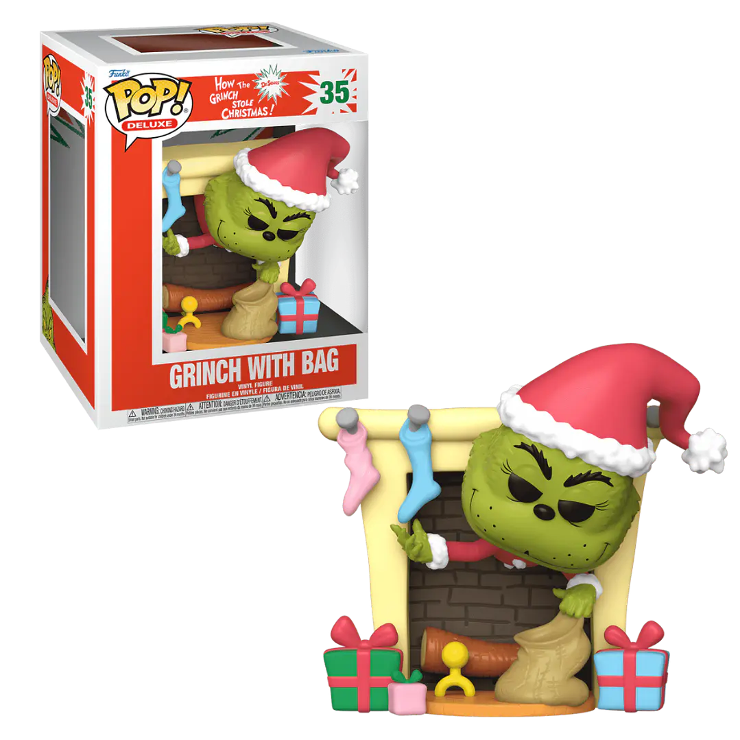 Grinch With Bag Funko Pop Dr Seuss 35 1