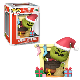 Grinch With Bag Funko Pop Dr Seuss 35