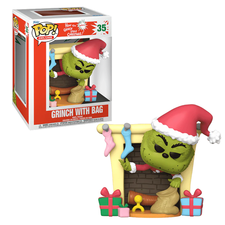 Grinch With Bag Funko Pop Dr Seuss 35 1