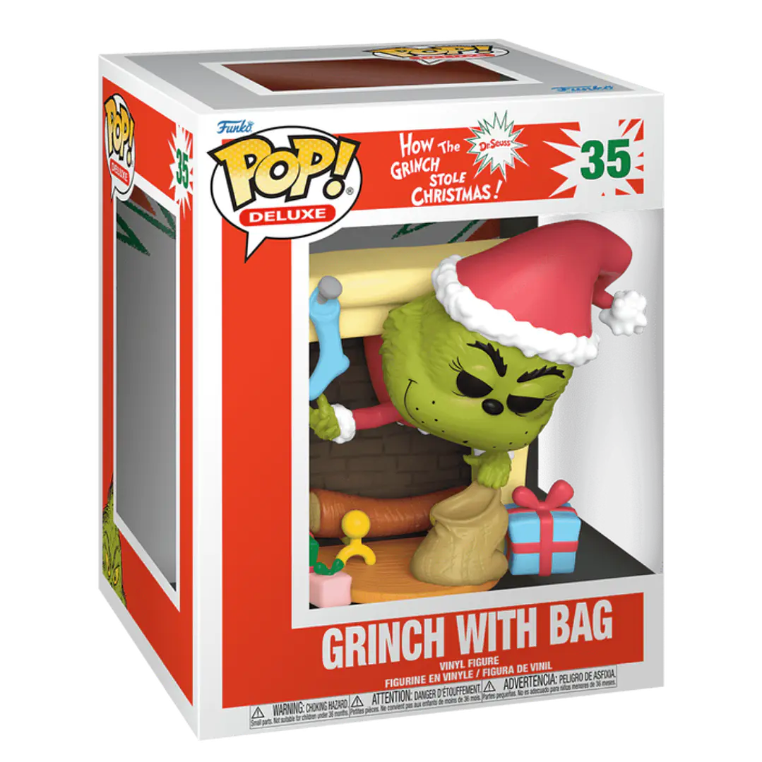 Grinch With Bag Funko Pop Dr Seuss 35 3