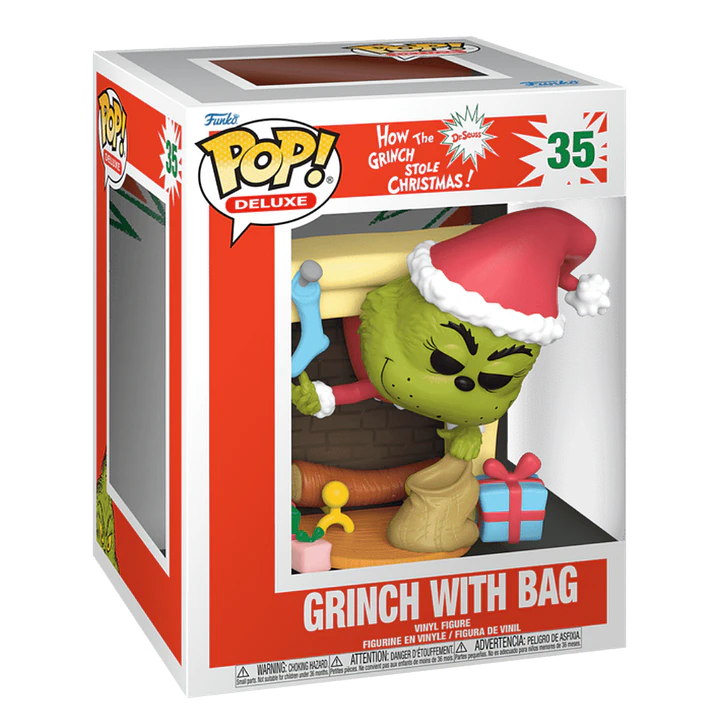Grinch With Bag Funko Pop Dr Seuss 35 3