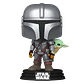 The Mandalorian With Grogu Funko Pop Star Wars 818 - Miniatura 2