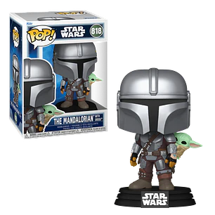 The Mandalorian With Grogu Funko Pop Star Wars 818