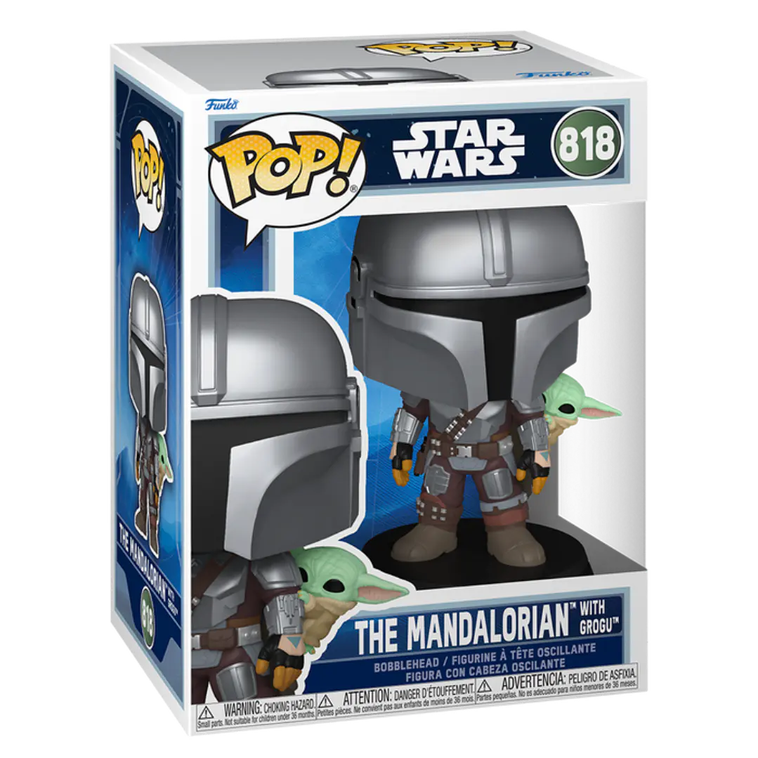 The Mandalorian With Grogu Funko Pop Star Wars 818 3